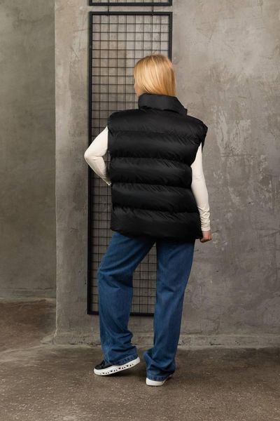 Женский жилет молодежный One Size (S-L) черный Sky - T фото