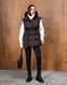 Women's Youth Vest, One Size (S-L), Chocolate