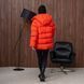 Fashionable Women's Winter Puffer Jacket, One size(S,M,L), Red