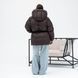 Fashionable Women's Winter Puffer Jacket, One size(S,M,L), Matte Chocolate