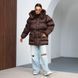 Women's Winter Puffer Jacket, One size(S,M,L), Chocolate Grace
