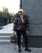 Women's Winter Youth Puffer Jacket, M-L, Chocolate