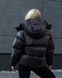 Women's Winter Youth Puffer Jacket, M-L, Chocolate